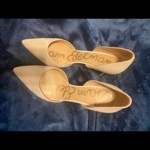 Sam Edelman sandles with low heel almost like new